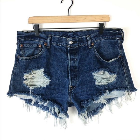 Levi's Pants - SOLD Levi’s 501 High Rise Cutoff Jean Shorts W36